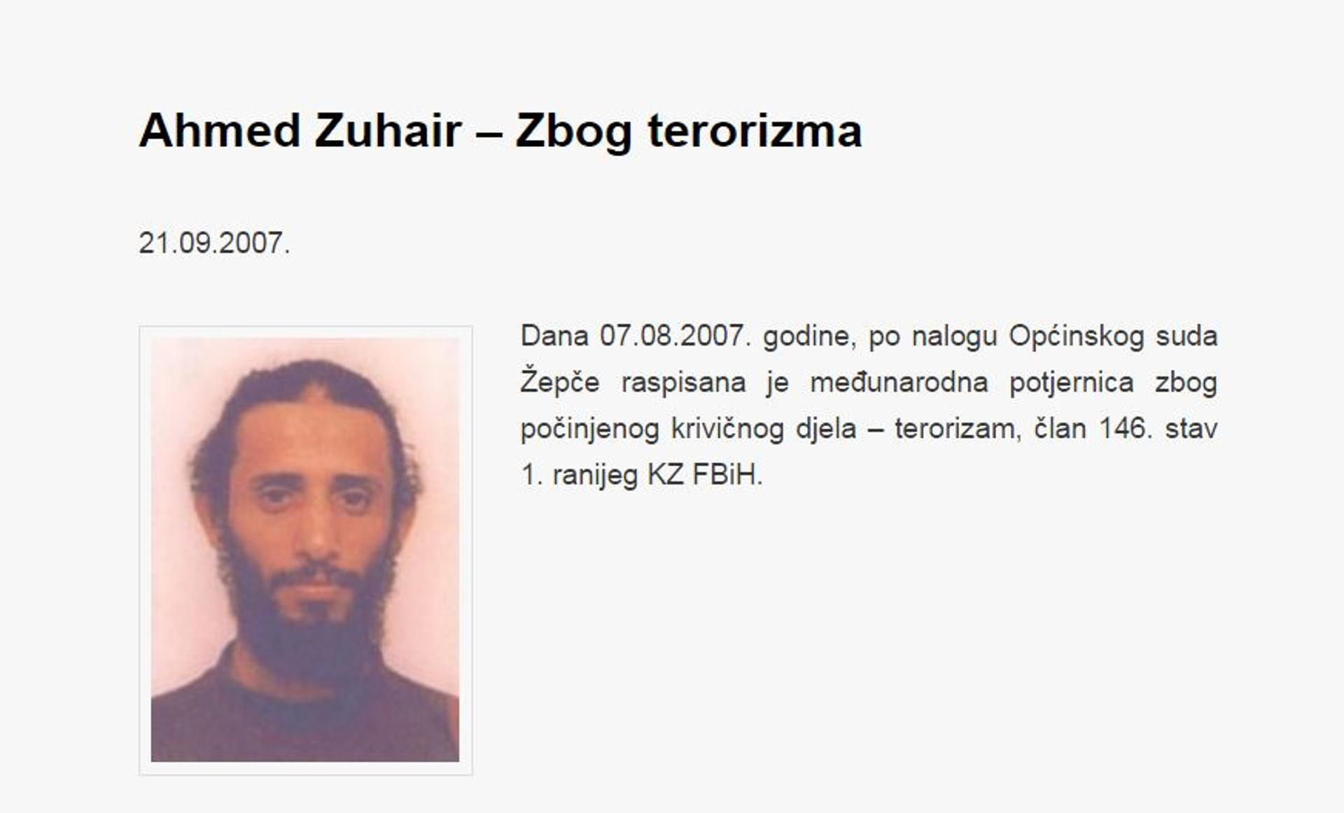 Potjernica za Handalom: Američka vojska ga je zarobila u Afganistanu, potom zatvorila u Gvantanamo, odakle je nakon oslobađanja otputovao u Saudijsku Arabiju - Avaz