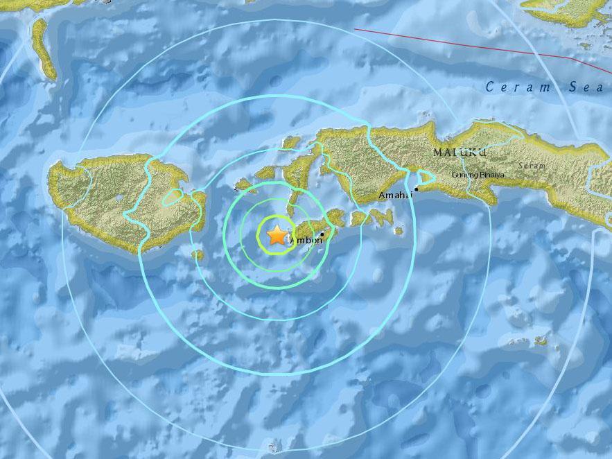 Potres jačine šest stepeni kod indonezijskog grada Ambona