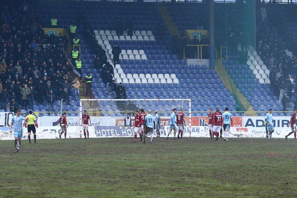 Vječiti derbi: Željezničar pobijedio Sarajevo 2:1, "Plavi" zasluženo slave