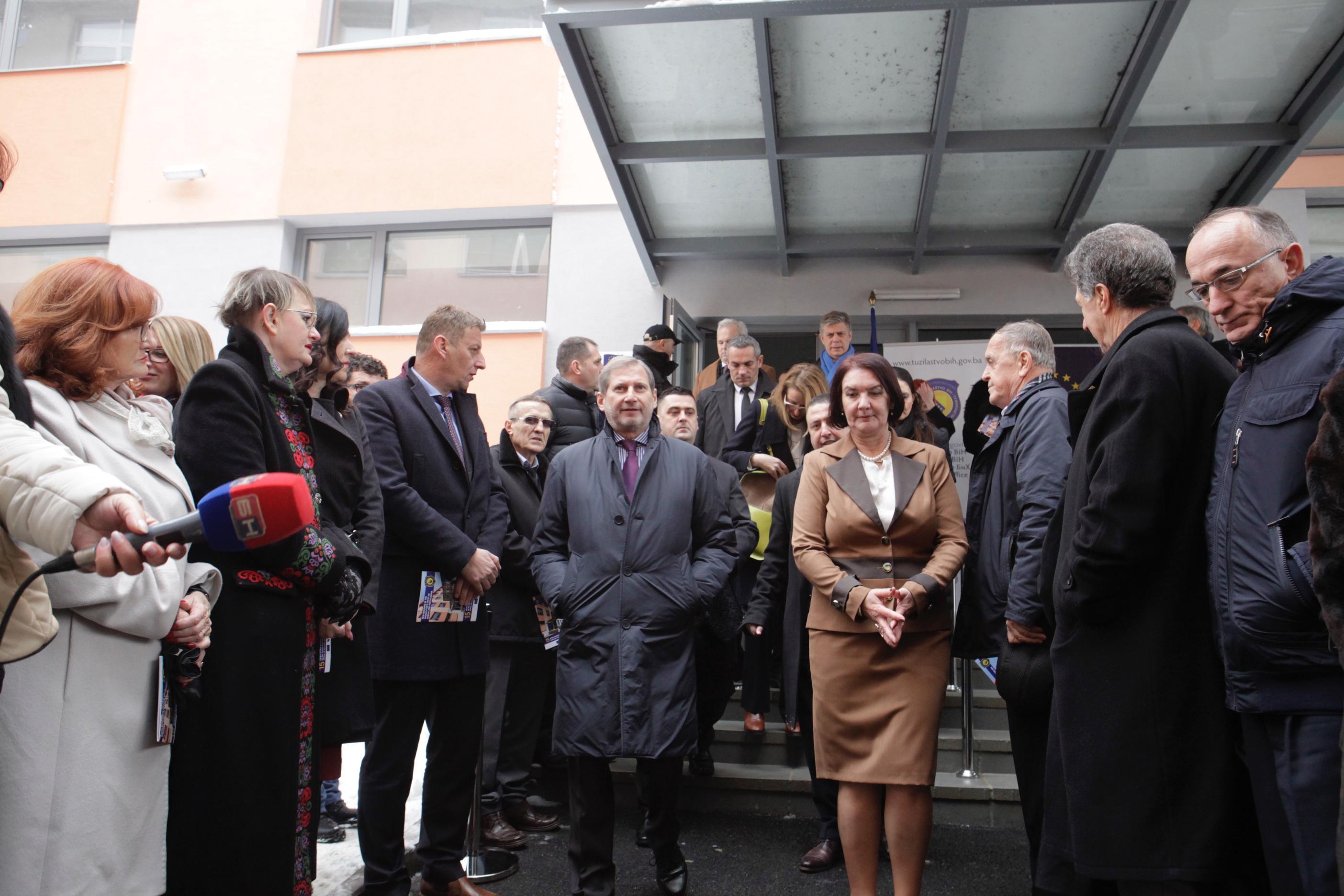 Johanes Han svečano otvorio novu zgradu Tužilaštva BiH