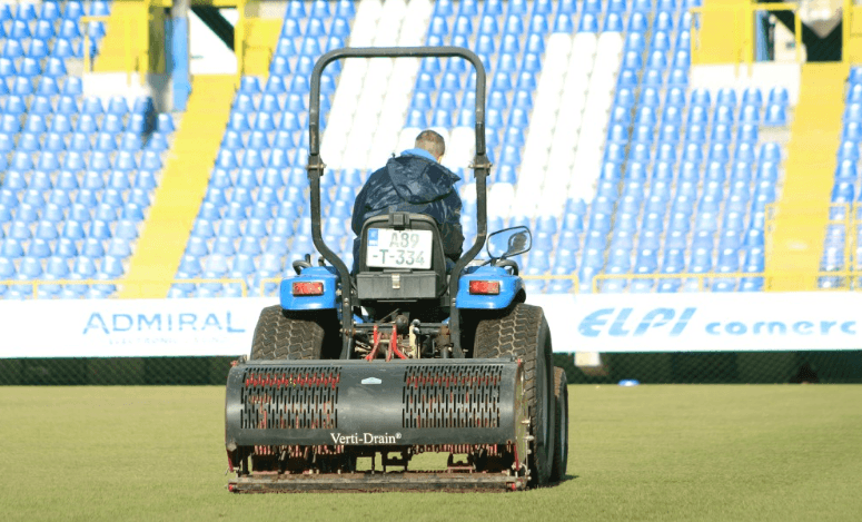 Započeli radovi u sklopu pripreme terena stadiona "Grbavica" za Atletiko Madrid