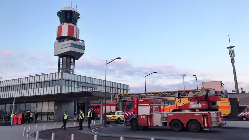 Dim na aerodromu Roterdam-Hag