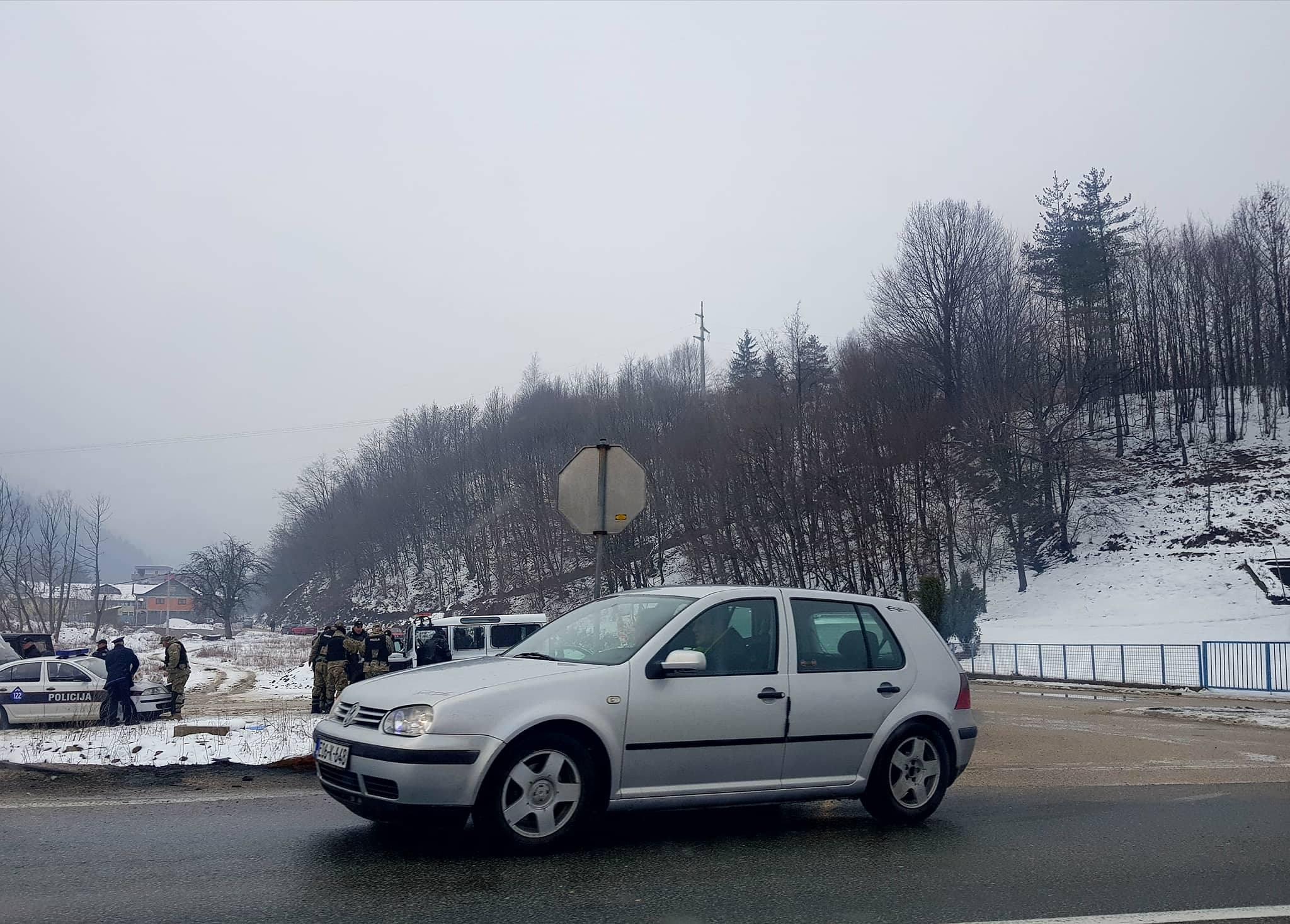 Manji broj boraca okupio se na M-17 u mjestu Donja Golubinja kod Žepča