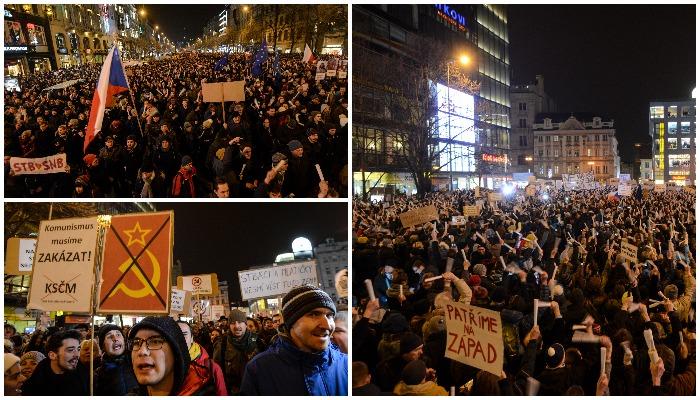 Protesti u Češkoj: Neko ko je mlatio demonstrante nema šta da traži na poziciji