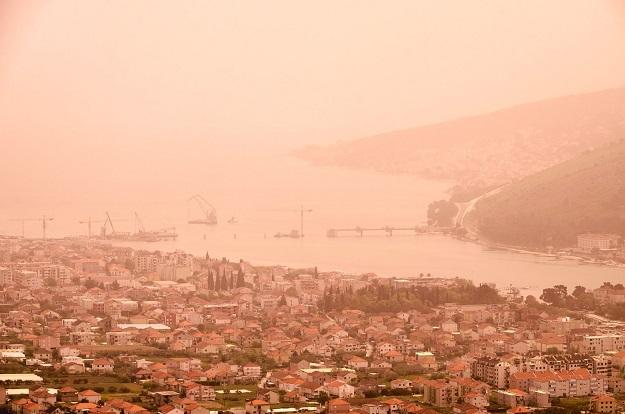 Saharski pijesak prekrio Trogir