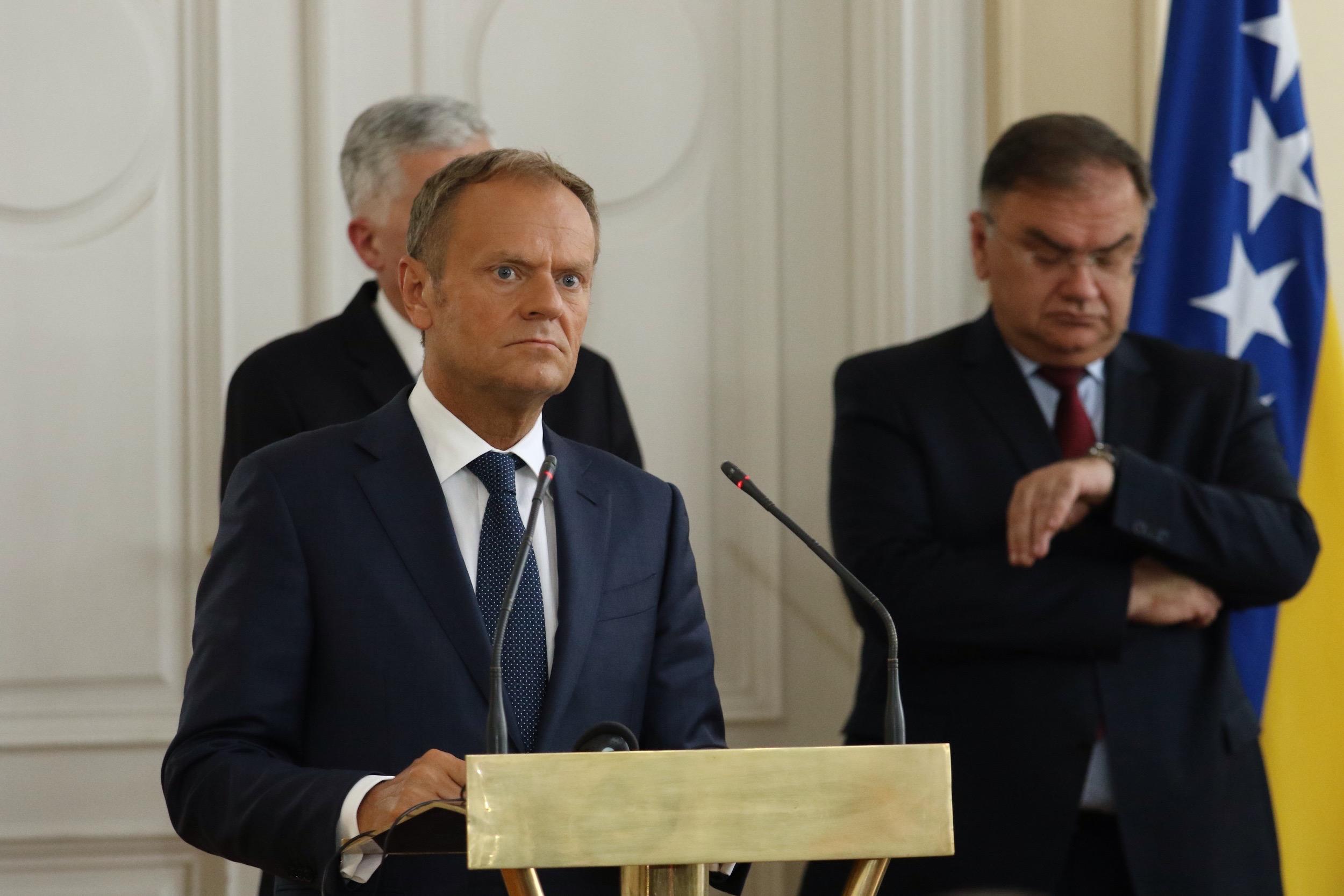 I Tusk izrazio zabrinutost zbog izborne reforme u BiH