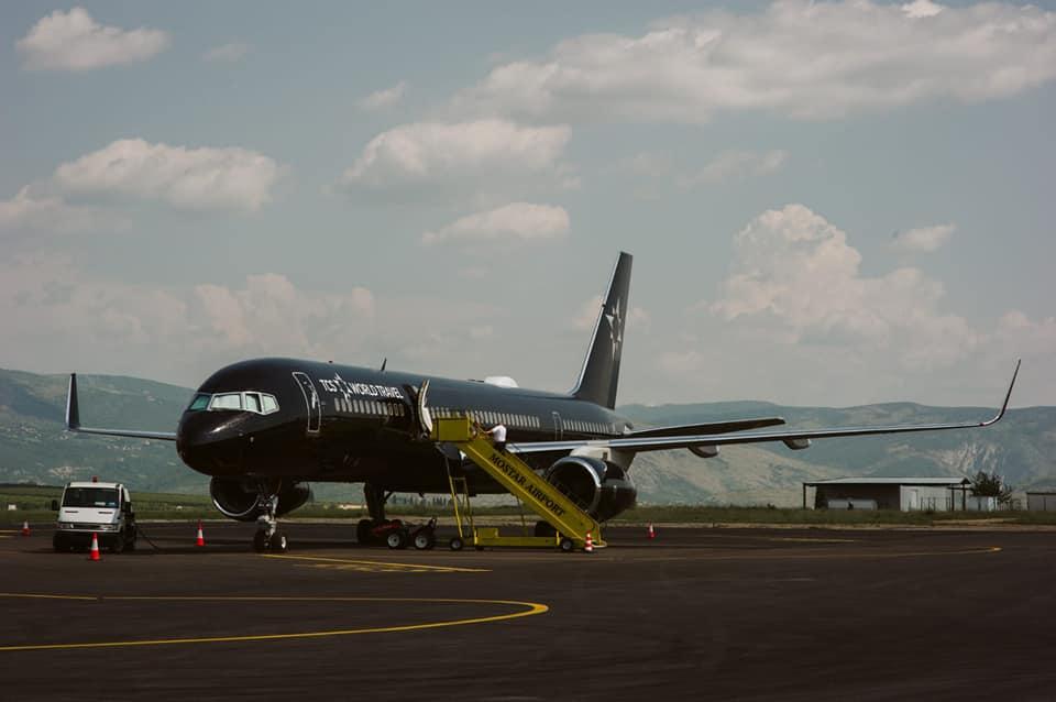 Luksuzni Boeing 757 sletio na aerodrom u Mostaru: U hotelu s krilima stiglo oko 60 biznismena