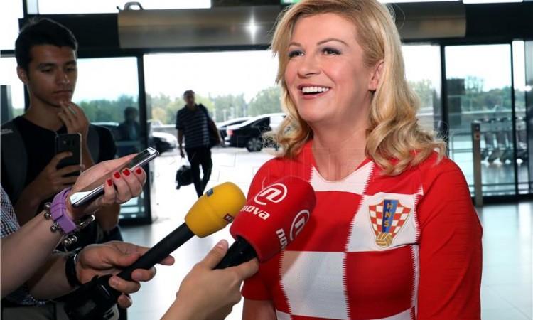 Kolinda Grabar-Kitarović vjeruje u pobjedu ''Vatrenih''