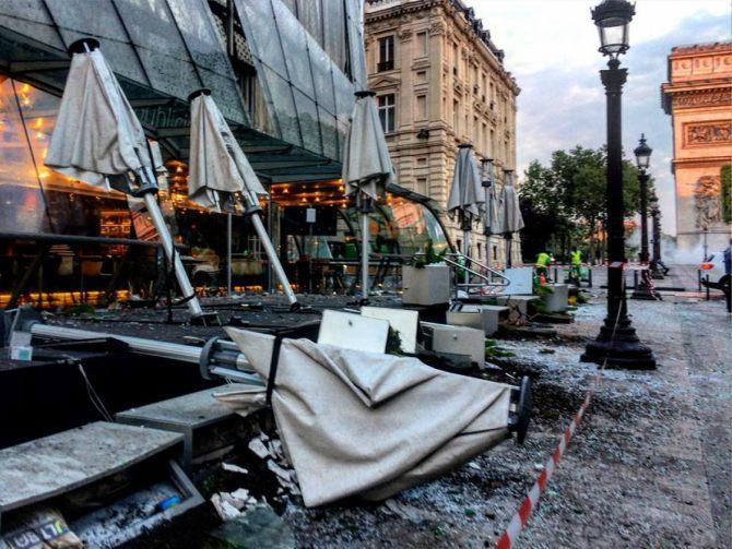 Nakon velikog dočeka svjetskih prvaka, Pariz danas zbraja štetu