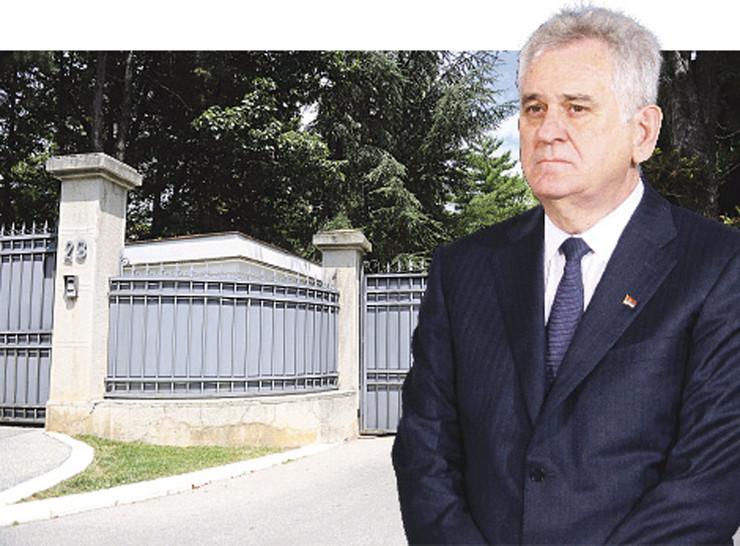 Nikolić neće da se iseli iz vile na Dedinju