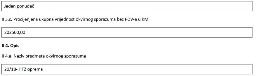 Faksimil ugovora o dodjeli novog posla - Avaz