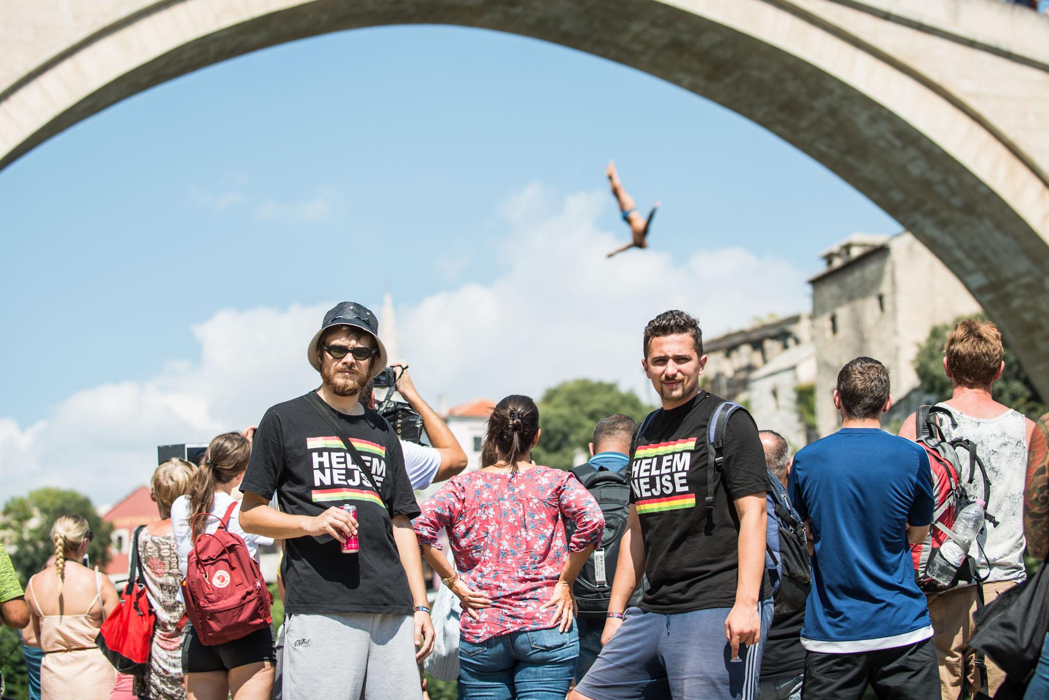 Red Bull Cliff Diving: Na Starom mostu postavljena platforma, skakači obavili prvi trening