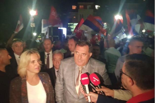 Cvijanović i Dodik u Foči - Avaz