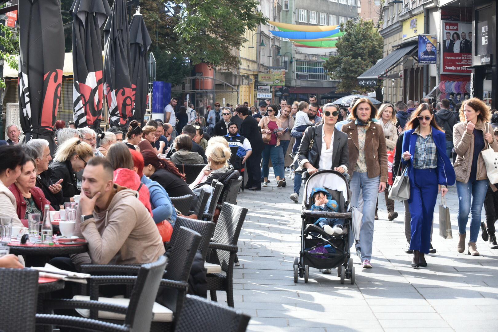 Sarajevo jučer: Građani uživali u suncu (Foto: A. Durgut) - Avaz