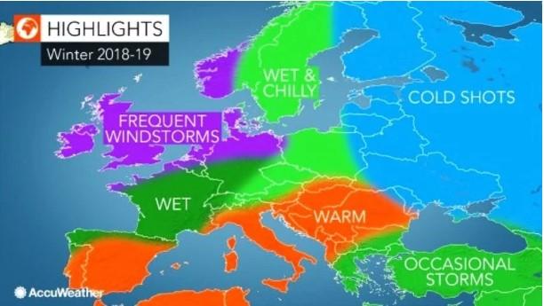 Zima na Balkanu će biti natprosječno topla i bez snježnih padavina