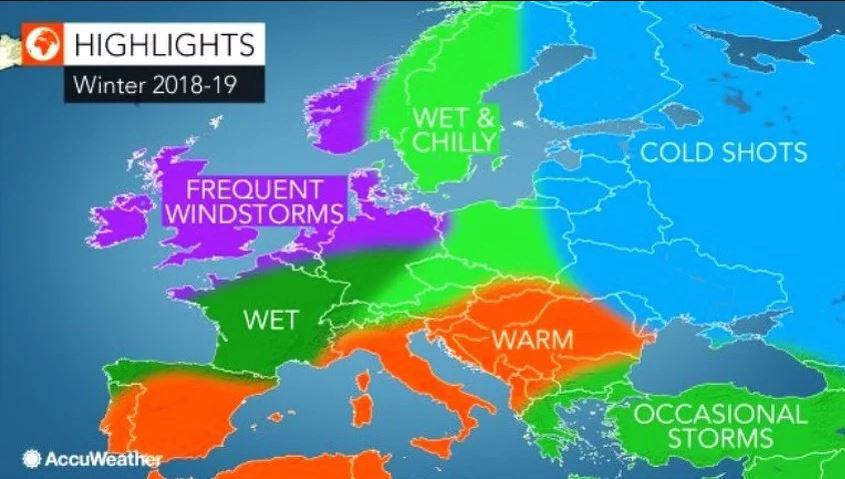 „AccuWeather“: Malo padavina i iznadprosječne temperature - Avaz