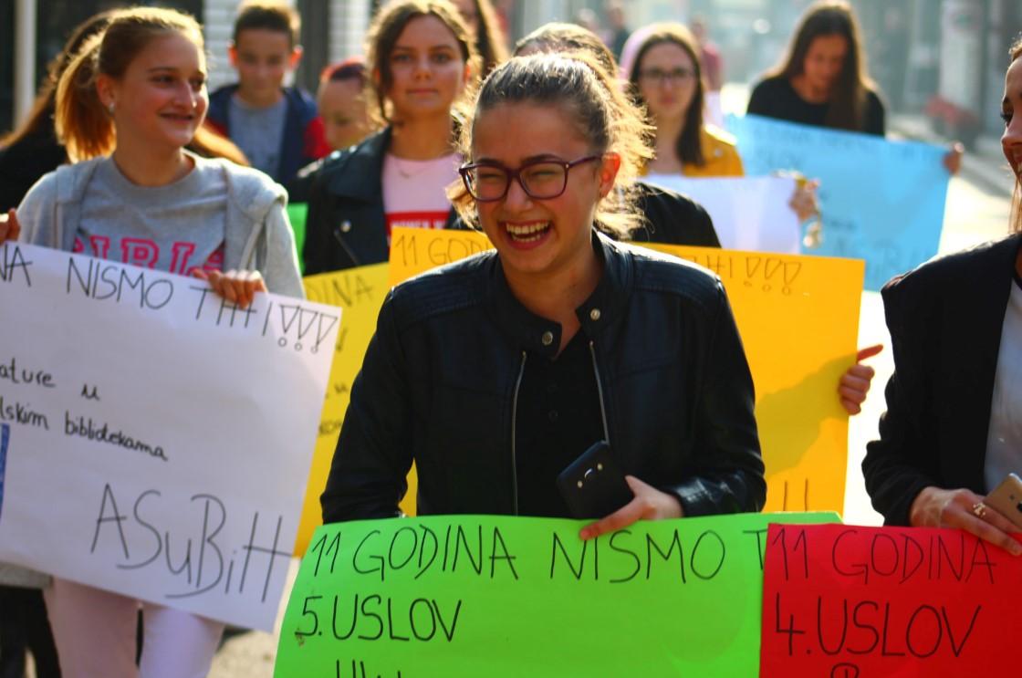 "Jedanaest godina nismo tihi", ovogodišnja poruka srednjoškolaca - Avaz