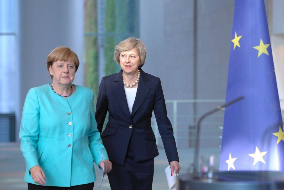 Merkel i Mej: Sastanak u Berlinu - Avaz