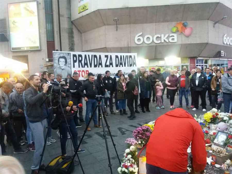 Sa prethodnih skupova grupe "Pravda za Davida" - Avaz