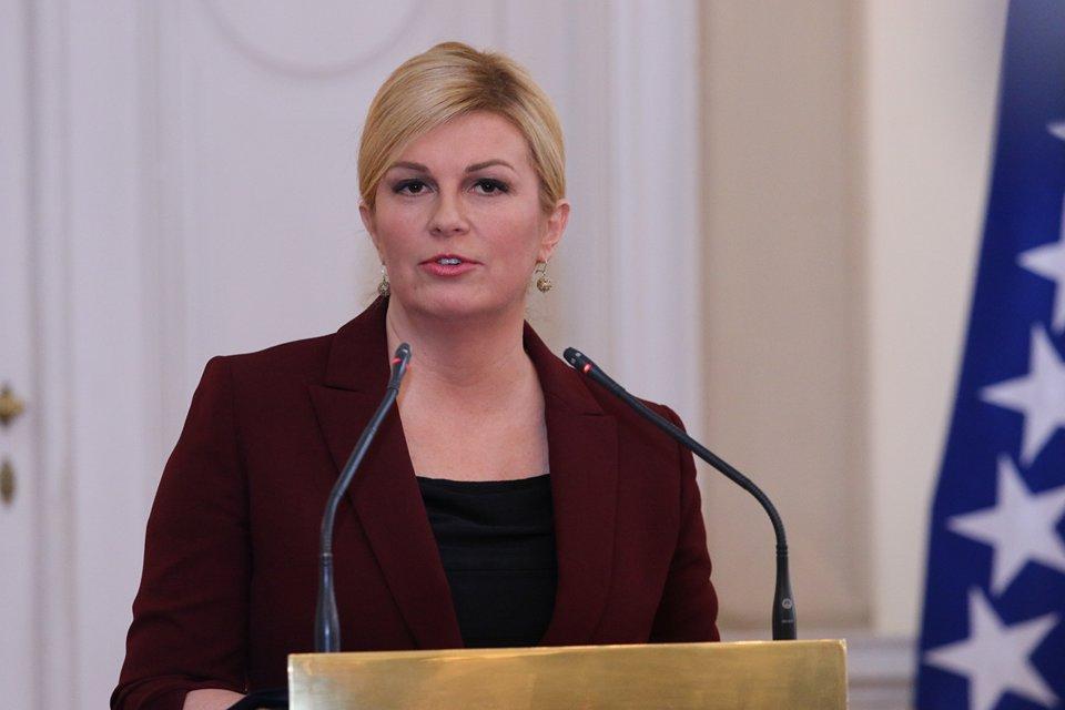 Grabar-Kitarović: Nisam bila upoznata s prisustvom ambasadora Del Vechija na prijemu u Banjoj Luci