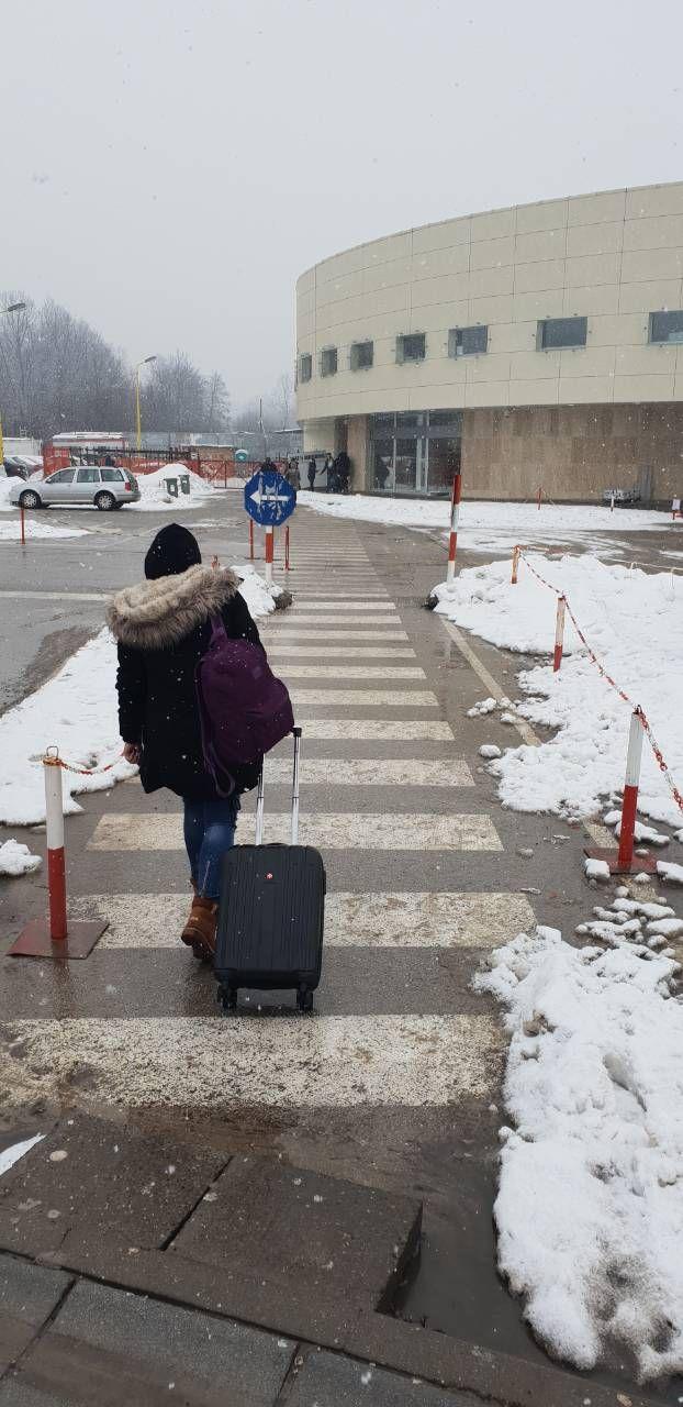 Adrijana pri odlasku u Njemačku - Avaz