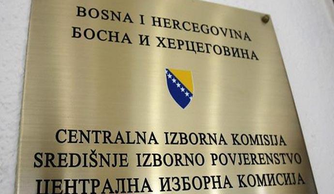 CIKBiH: Kandidatske liste za Dom naroda nisu dostavljene još iz dva kantona