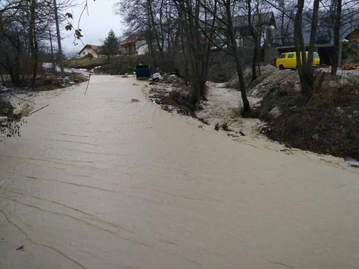 Nabujala rijeka Bijela kod Konjica - Avaz