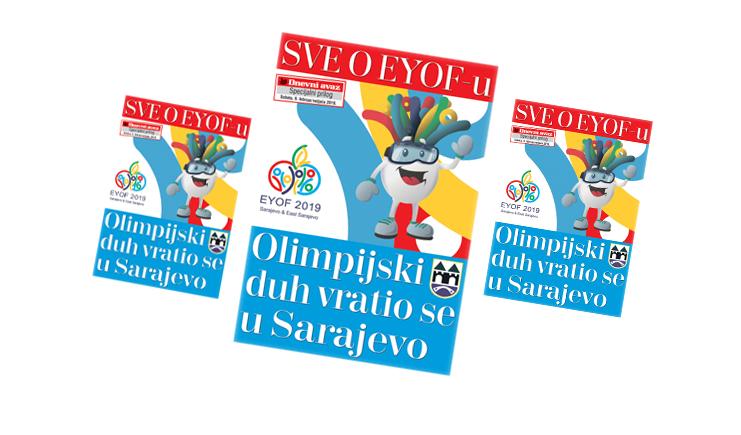 Danas u printanom izdanju: "Dnevni avaz" donosi sve o EYOF-u