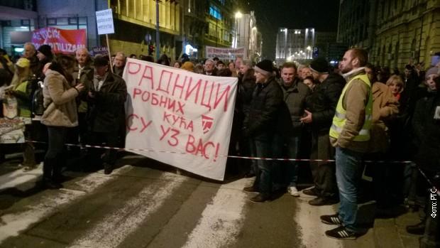 Deseti protesti "Jedan od pet miliona" u Srbiji