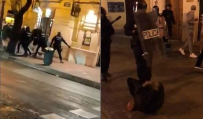 Brutalan okršaj: Fizički obračun policajaca i navijača Seltika