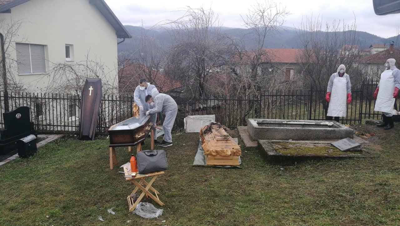 Tijelo Davida Dragičevića ekshumirano i preneseno u drugi sanduk