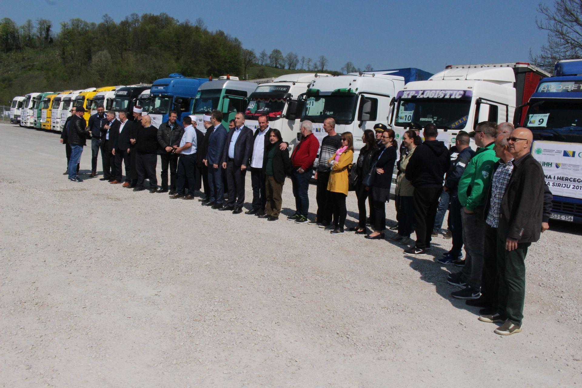 Za gladni narod Sirije otpremljeno 600 tona hrane