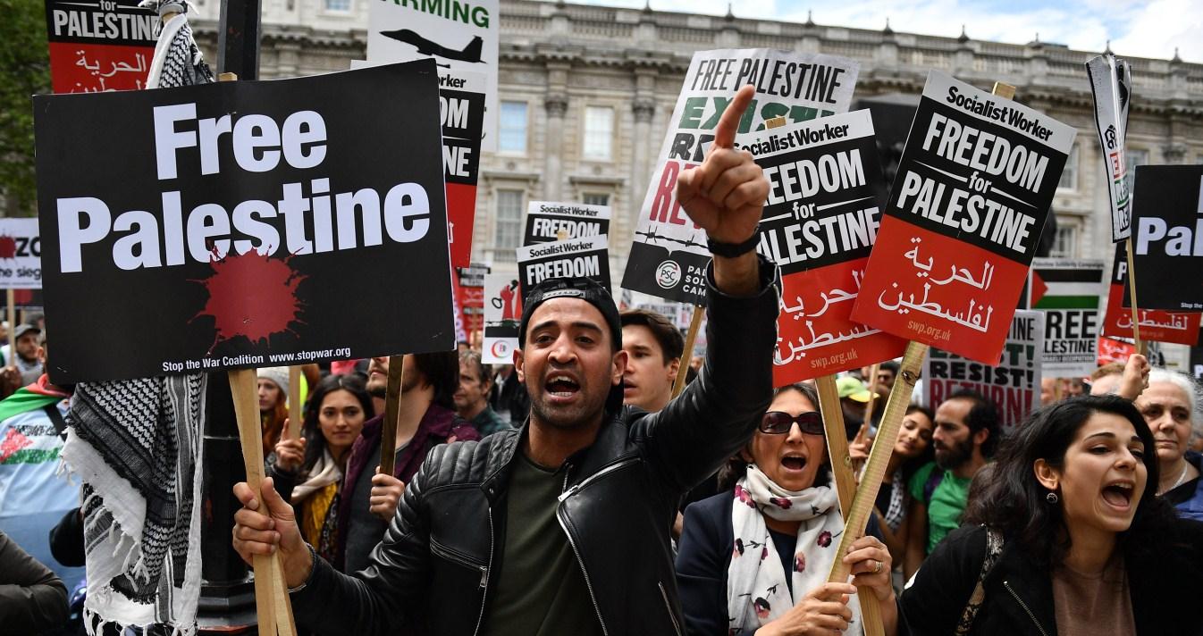 U Londonu hiljade ljudi marširale za Palestinu