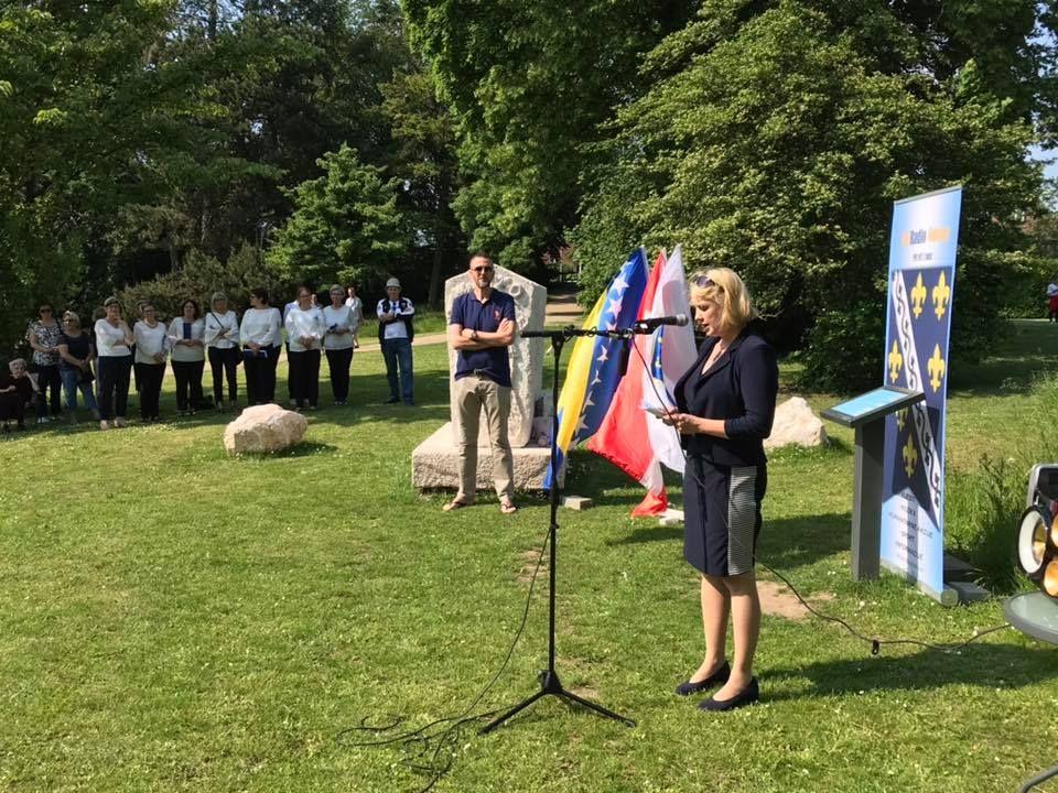 Obraćanje dogradonačelnice Odensea Jane Jegind - Avaz