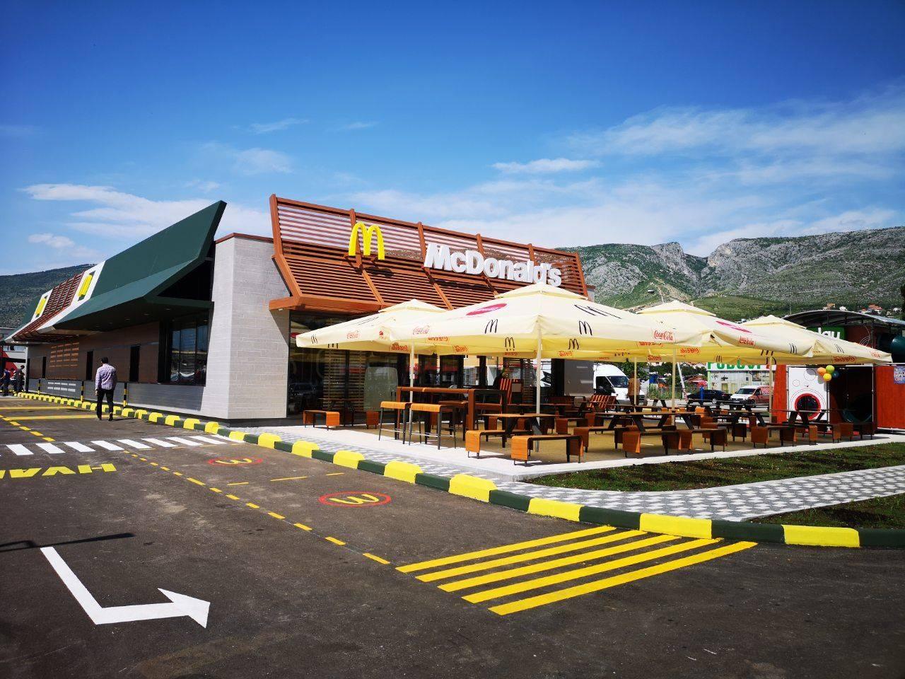 Najmoderniji "McDonald's" restoran u BiH - Avaz