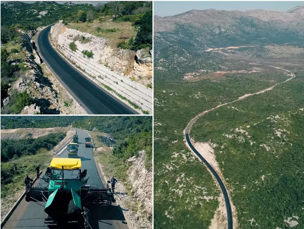 Pogledajte kako iz zraka izgleda izgrađena dionica moderne ceste Neum - Stolac