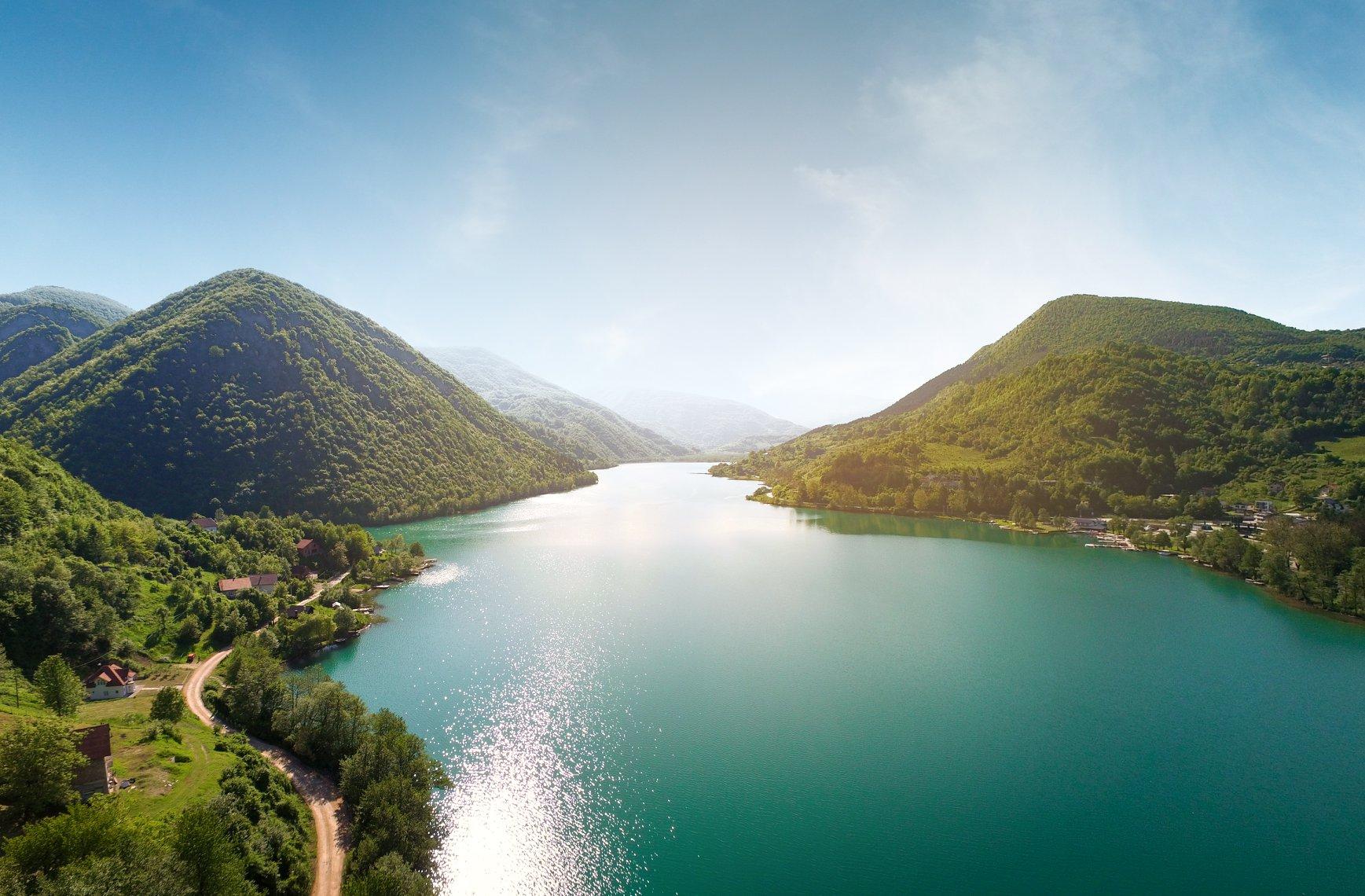 Prelijep pogled na Plivska jezera u Jajcu - Avaz