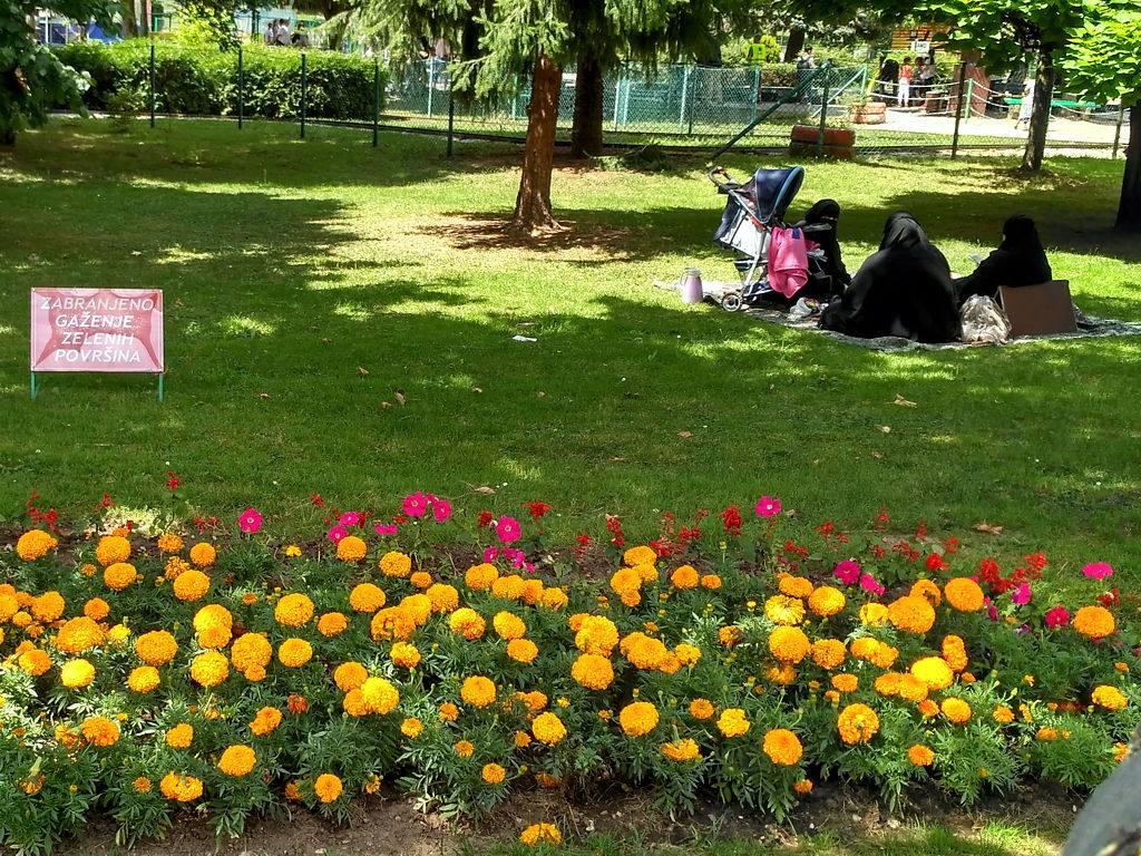 Bez obzira na upozorenja, turisti sjede na zelenim površinama - Avaz