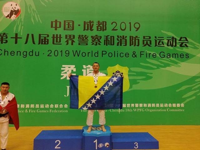 Pripadnik Direkcije osvojio treće mjesto na Svjetskim policijskim igrama