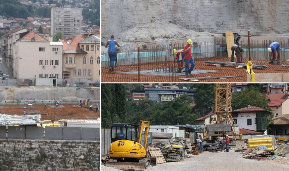 Sredinom novembra završetak gradnje prve javne podzemne garaže kod Vijećnice