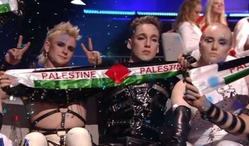 Islandska televizija kažnjena zbog isticanja zastave Palestine na Euroviziji