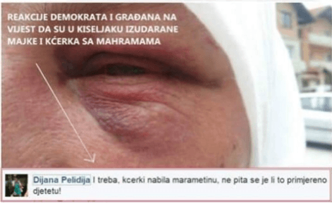 Reakcija Pelidije - Avaz