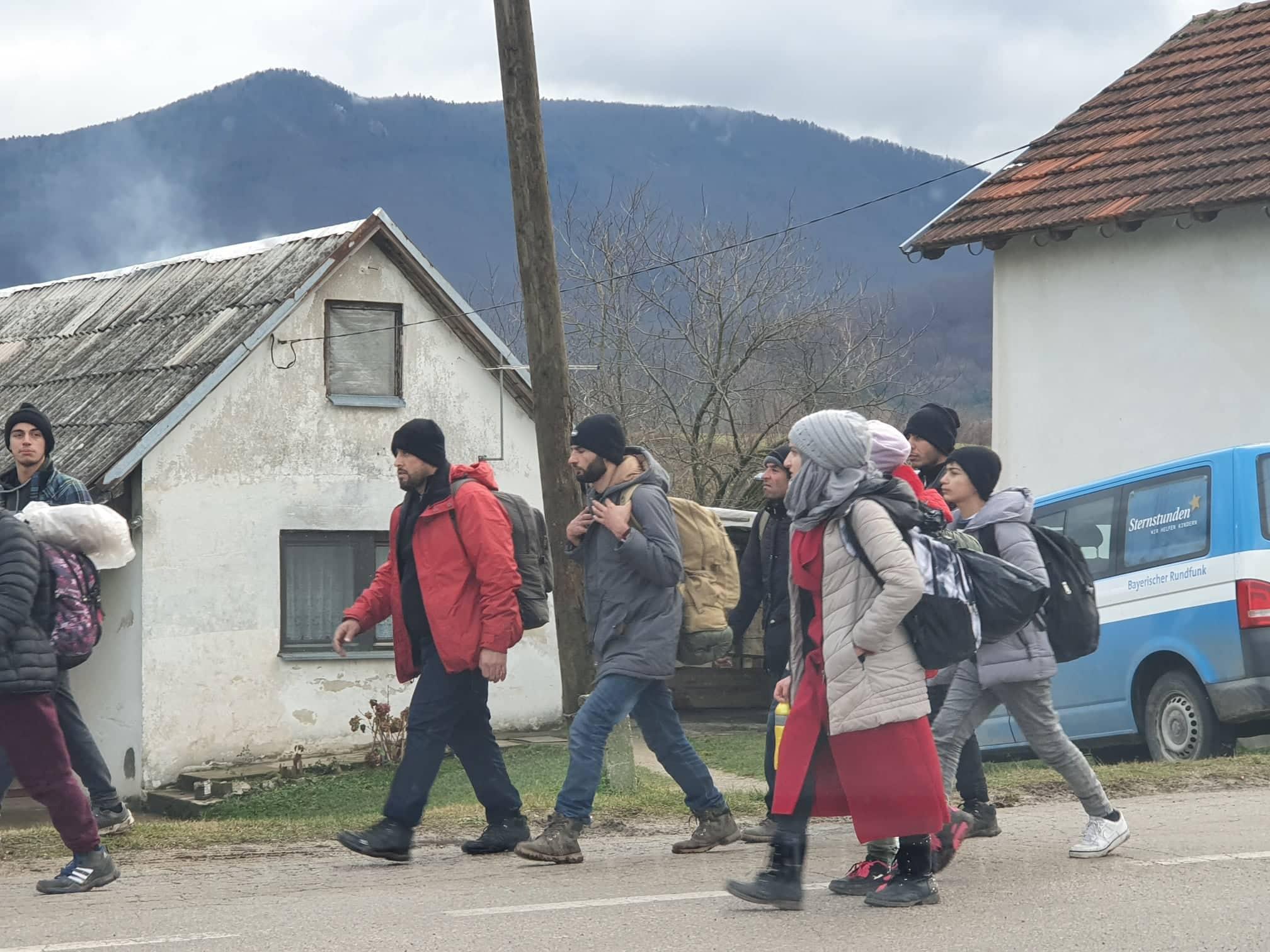 Migranti silaze s Plješevice - Avaz