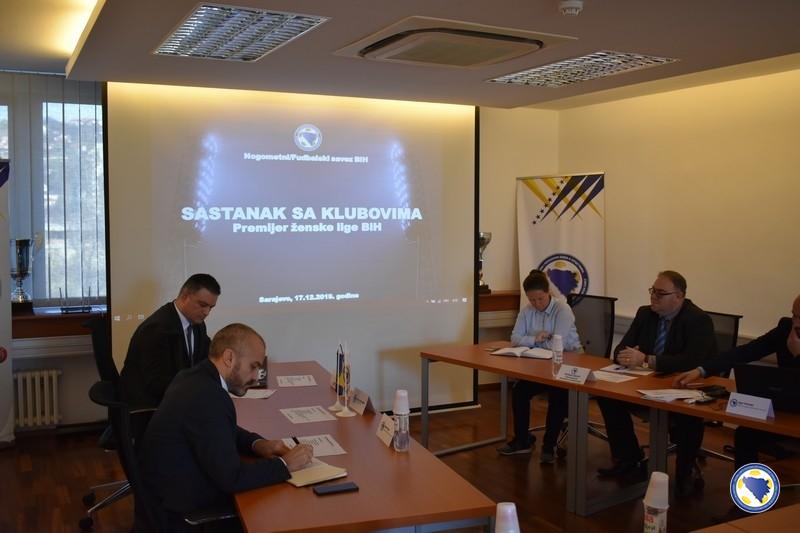 NSBiH održao sastanak s klubovima Premijer ženske lige