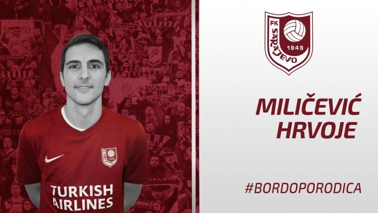 Hrvoje Miličević potpisao za FK Sarajevo