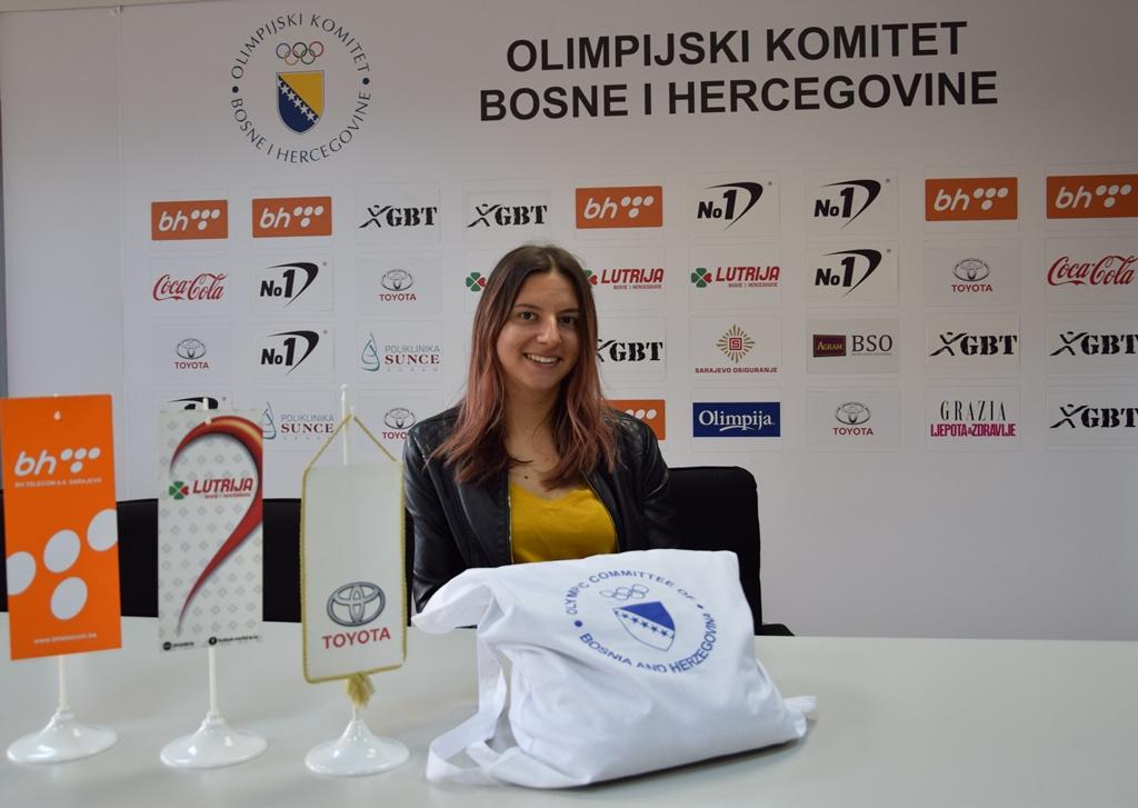 Olimpijski komitet BiH odobrio dodatnu podršku Elvedini Muzaferiji od 7.000 KM