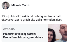 Oglasila se na Facebooku - Avaz