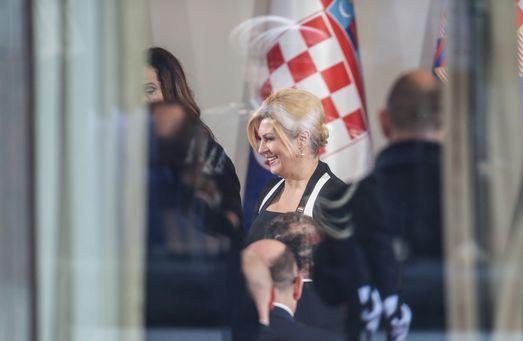 Kolinda Grabar-Kitarović u crnoj kombinaciji - Avaz