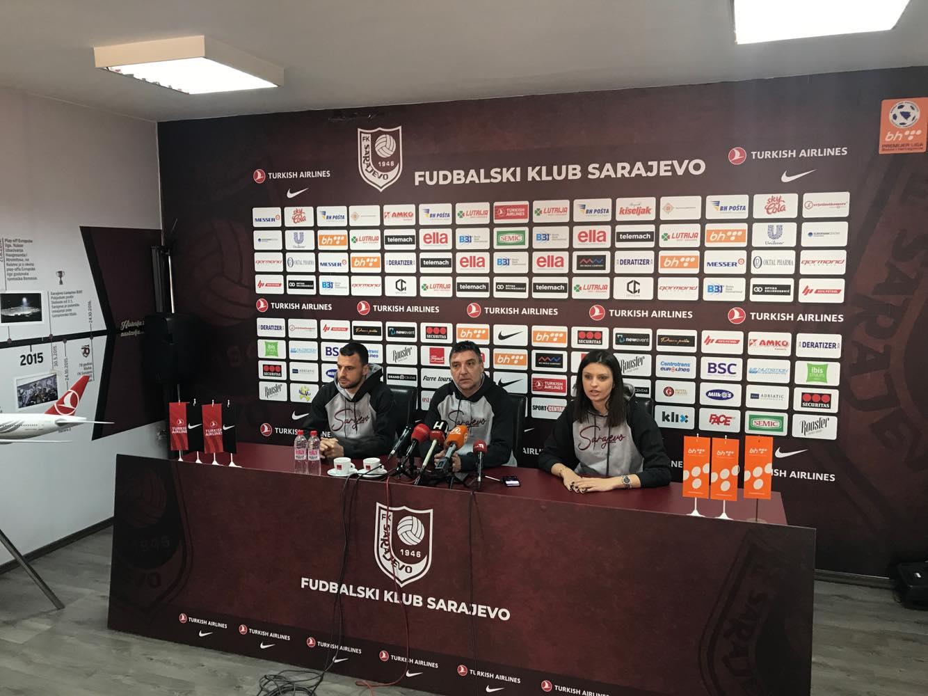 S pres-konferencije FK Sarajevo - Avaz