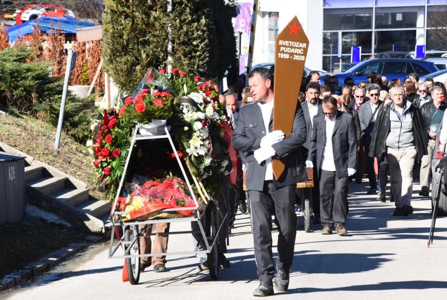 Sa posljednjeg ispraćaja Pudarića - Avaz